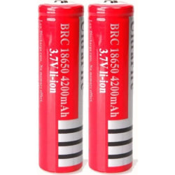 18650 batteri TD® 4200mAh uppladdningsbar snabbladdning