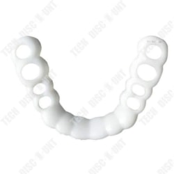 TD® silikonhängslen Övre och nedre tänder Säkert och hållbart Dekorera dina tänder