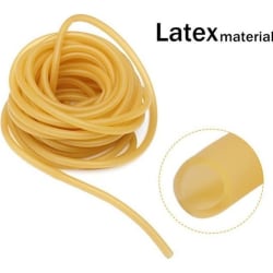 6x9 mm naturlatex elastiskt rör för att montera en professionell slangbella för jakt eller tävling eller tillbehör