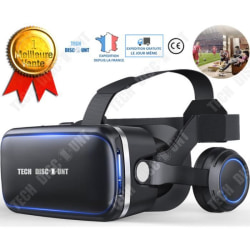 3D VR Glasögon Allt-i-ett Smart VR Gaming Headset Optisk lins Justerbar Headset 3D Ljudkvalitet Uppslukande upplevelse