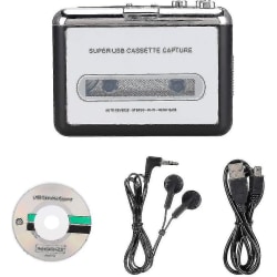 Stereokassettspelare, Walkman Bärbar Kassettspelare, Bärbara Hörlurar För Dator