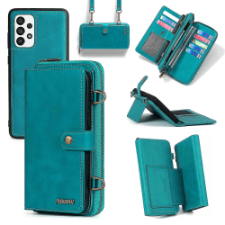 Megshi 020-serien för Samsung Galaxy A73 5g cover Avtagbar 2-i-1 plånbok Pu-läder+pc+tpu phone case