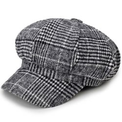 Artist Vintage Newsboy Peaked Basker Cap Warm Baker Boy Visir Hat