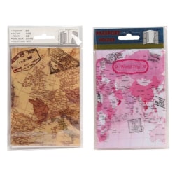 Passfodral - Passhållare - Passplånbok- Atlas Rosa