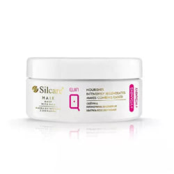 Silcare - Quin - Hårmask med silke och vitaminer - 250 g Transparent