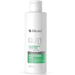Quin Face - Cleansing Gel - Nourishing - Förtorr hy - Silcare Transparent