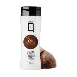 Quin - Hand & kropp - Oljeskrubb - Kokosnöt - 275 ml Vit