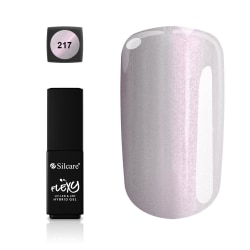 Silcare - Flexy - Hybrid gel - Color: 217 - 4,5 gram Silver