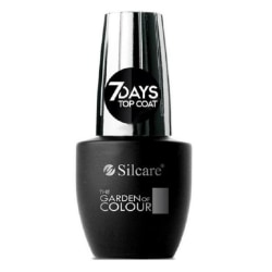 7 Days Top Coat - The Garden of Colour - 15 ml - Silcare Transparent