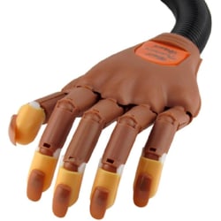 Nail Training Hand / Önvningshand för nagelteknolog Brun