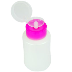 Dispenser / Pumpflaska för dina nagelvätskor - Rosa
