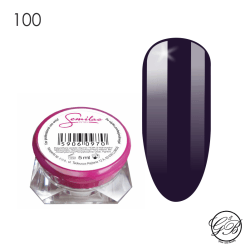 Semilac - UV Gel - Color - Black Purple - 100 - 5 ml