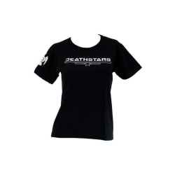 Sort rock t-shirt med båndprint - Deathstars M