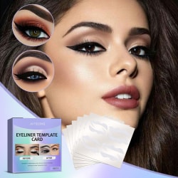 Eyeliner Stencil Kit, Nybörjare Eye Makeup Stencil Sticker