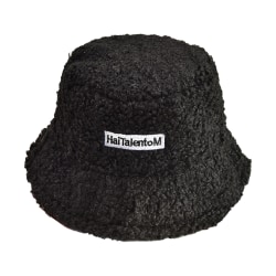 Dam Vinterimitation Lammull Bucket Hat-One Size