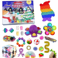 Julkalender, 24 dagars Fidget Toys-present