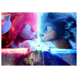 Sonic The Hedgehog A3 sidenaffisch Heminredning