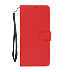 Flip Stand Nahkainen lompakkokotelo Samsung Galaxy S20 Ultra 5G Red