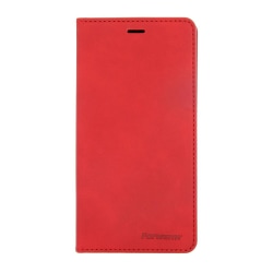 Flip Stand magneettinen nahkakotelo iPhone 11 Pro Max Red -puhel Red