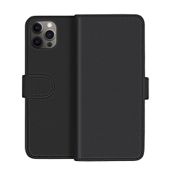 iPhone 12 Pro Max Plånboksfodral Magnet Rvelon - Svart Svart