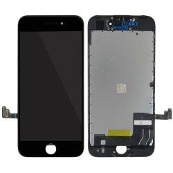 iPhone 7 Skärm/Display Refurbished - Svart Svart