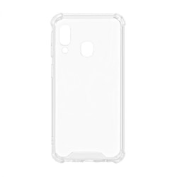 Stöttåligt Mobilskal Samsung A40 - Transparent Transparent