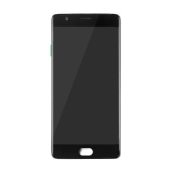 OnePlus 3/3T Skärm/Display - Svart Svart