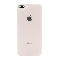 iPhone 8 Plus Baksida/Bakglas med Kameralins - Guld Guld