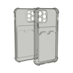 iPhone 12 Pro TPU iskunkestävä suojakotelo, musta Grey
