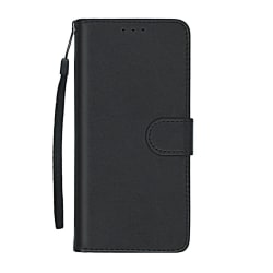 Flip Stand Nahkainen lompakkokotelo Samsung Galaxy A71 Black -pu Black