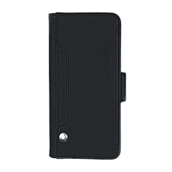 G-SP iPhone XS Max Flip Stand PU-nahkainen lisäkorttilompakkokot Black