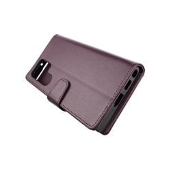 Samsung S22 Ultra Plånboksfodral Extra Kortfack och Stativ RV - Lila