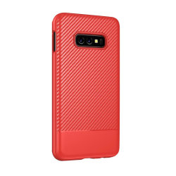 Monteret etui til Samsung S10e Rød Red
