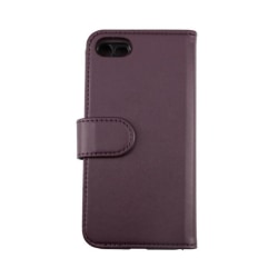 iPhone 7/8/SE 2020 Plånboksfodral Magnet Rvleon - Mörklila Lila