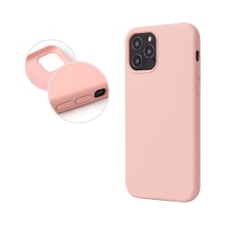 iPhone 13 flydende silikone cover Cherry Pink Pink