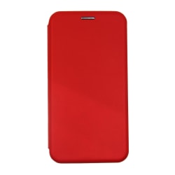 Flip Stand PU Læder Taske til iPhone XS Max Rød Red