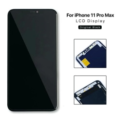 iPhone 11 Pro Max GX Hard OLED Skärm/Display Svart