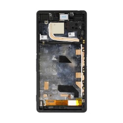 Sony Xperia Z3 Skärm/Display + Ram - Svart Svart