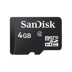 SanDisk Micro SD HC Minneskort 4 GB