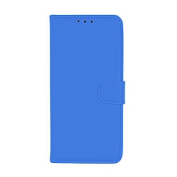 Flip Stand nahkainen lompakkokotelo Huawei P40 Pro Plus Blue -pu Blue