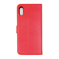 iPhone XS Max Plånboksfodral med Stativ - Röd Röd