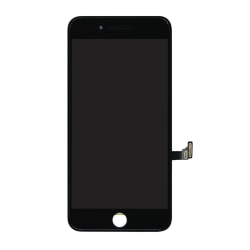 iPhone 8 Plus Skärm/Display - Svart (DTP Modell) Svart