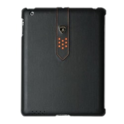 Skal/Fodral Lamborghini iPad 2/3 - Svart/Orange Svart