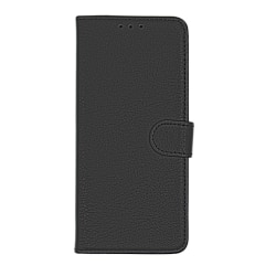 Xiaomi Redmi Note 8T Flip Stand korttipidike Nahkainen lompakkok Black