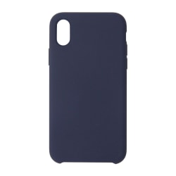 Flydende silikone cover til iPhone X / XS Blå Blue