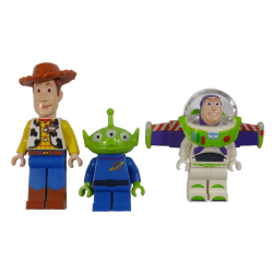 3st Toy Story Lego figurer - Woody Alien & Buzz Lightyear 852949