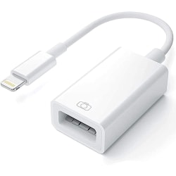 USB Lightning Chamber Adapter för Apple iPad / iPhone