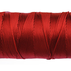 Knyt- och sytråd av nylon, 0.8mm, röd, 10m röd