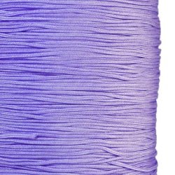 Kinesisk knyttråd av polyester, 0.8mm, ljuslila, 10m lila