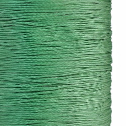 Kinesisk knyttråd av polyester, 1mm, grön, 10m grön